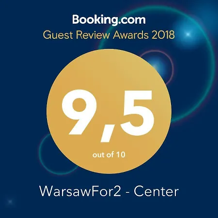公寓 Warsawfor2 - Center 华沙
